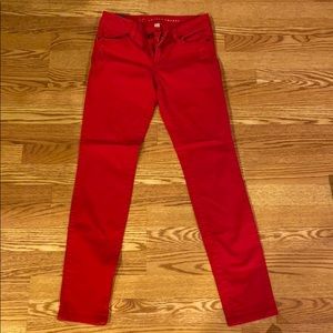 Red jeans!